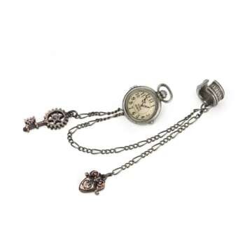 Alchemy of England Steampunk Uncle Albert's Timepiece Ear Cuff Earring Jewelry - Unique Gothic State...