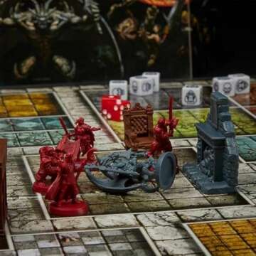 Hasbro Gaming Avalon Hill HeroQuest Game System Tabletop Board Game,Immersive Fantasy Dungeon Crawler Adventure Game for Ages 14 and Up,2-5 Players
