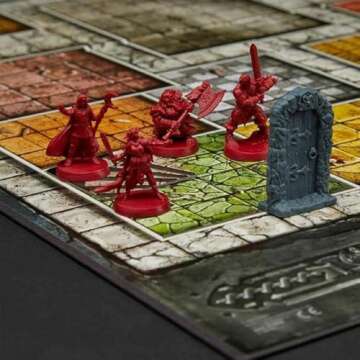 Hasbro Gaming Avalon Hill HeroQuest Game System Tabletop Board Game,Immersive Fantasy Dungeon Crawler Adventure Game for Ages 14 and Up,2-5 Players
