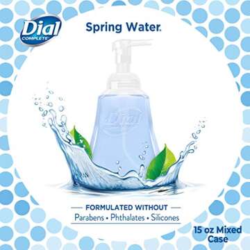 Dial Complete Foaming Hand Wash Anti-bacterial Fresh Scents