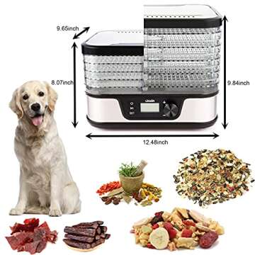 Likein Food Dehydrator - Adjustable Timer & Temperature Control