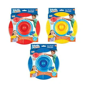Kidoozie Fly n Spin Disc for Fun Outdoor Kids Play