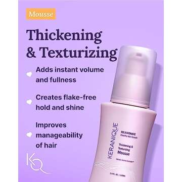 Keranique Volumizing Shampoo and Conditioner Set for Women