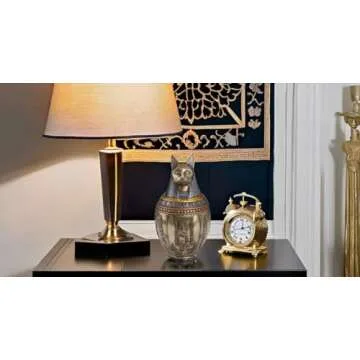 Rare Egyptian Bastet Cat Memorial Urn