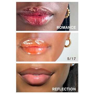 AMI COLÉ Hydrating Lip Treatment 3in1 multitasker for your lips (Holiday Lip Trio), tinted lip gloss, hydrating lip gloss, moisturizing, natural