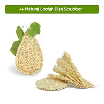 Eco-Friendly Kitchen Scrub Brushes - Natural Cleaning Set