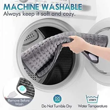 DAILYLIFE Heated Foot Warmers，Heating Pad for Feet