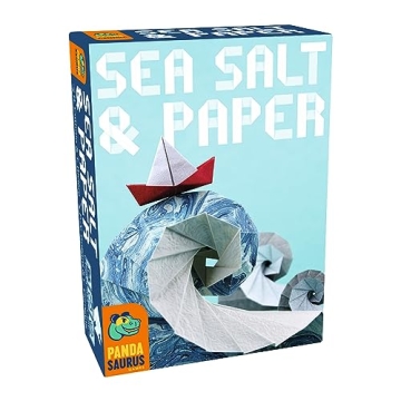 Pandasaurus Games Sea Salt and Paper Card Game - Ocean-Themed Strategy Game, Fast-Paced and Tactical...