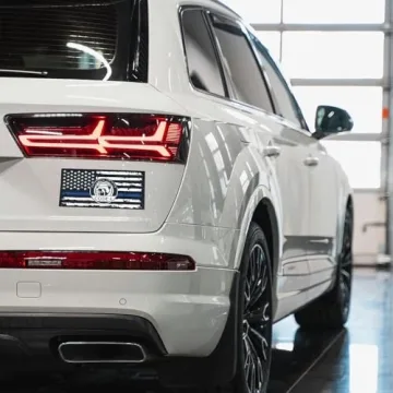 Thin Blue Line Sticker for Car and Laptop Support