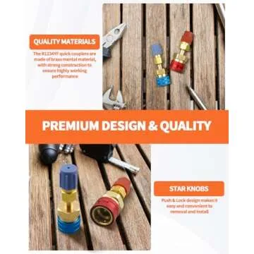 R1234YF to R134A Adapter Kit for Air Conditioning