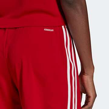 adidas Women's Squadra 21 Shorts, Team Power Red/White, Small