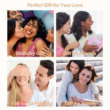 Gold Initial Charm Necklace for Women | Beach & Western Style