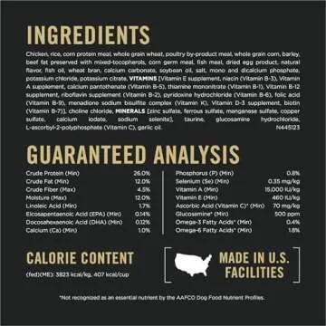 Purina Pro Plan High Protein, Digestive Health Large Breed Dog Food Dry, Chicken and Rice Formula - 47 lb. Bag