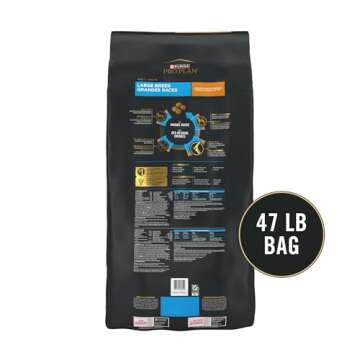 Purina Pro Plan High Protein, Digestive Health Large Breed Dog Food Dry, Chicken and Rice Formula - 47 lb. Bag