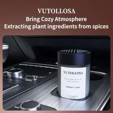 Car Diffuser Air Freshener Balm,Air Fresheners Car Scents Car Diffuser Accessories Daily Serenity + Calm