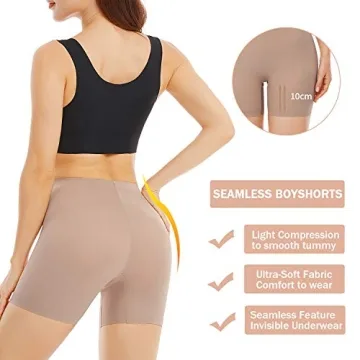 Comfortable Seamless Slip Shorts for Women Tummy Control