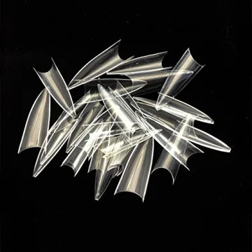 VIVACE Clear Stiletto Nail Tips | Perfect for Salons and DIY Enthus