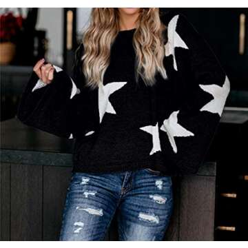 Stylish Color-Block Winter Sweater for Women