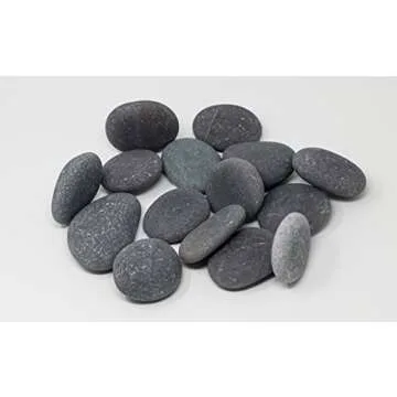 15 Premium Painting Rocks for Kindness Messages - Smooth Surface