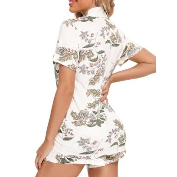 Leikar Soft Floral Pajama Set - Stylish Comfort for Women
