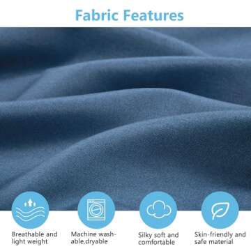 TILLYOU Baby Crib Sheets for Boys Girls, Fitted Crib Sheet 2 Pack for Standard Crib and Toddler Matt...