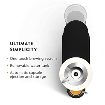 Nespresso Vertuo Next Coffee and Espresso Machine by De'Longhi, White, Compact, One Touch to Brew, Single-Serve Coffee Maker and Espresso Machine