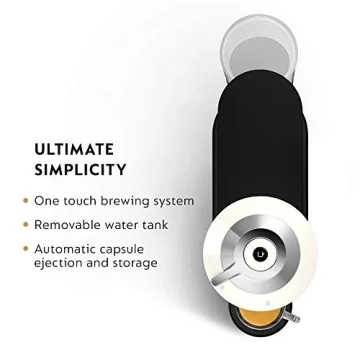 Nespresso Vertuo Next Coffee and Espresso Machine by De'Longhi, White, Compact, One Touch to Brew, Single-Serve Coffee Maker and Espresso Machine