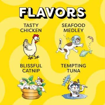 Temptations Classic Crunchy Soft Cat Treats Variety Pack