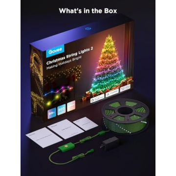 Govee 99FT RGBIC Christmas Lights - Smart Decor
