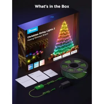 Govee 99FT RGBIC Christmas Lights - Smart Decor