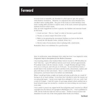 Progressive Steps to Syncopation for the Modern Drummer (Ted Reed Publications)