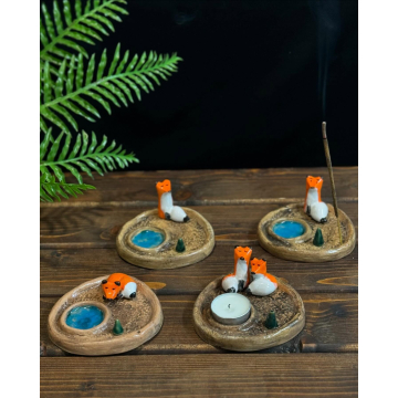 جاعودی طرح روباه فانتزی دست‌ساز – هدیه‌ای خاص و زیبا