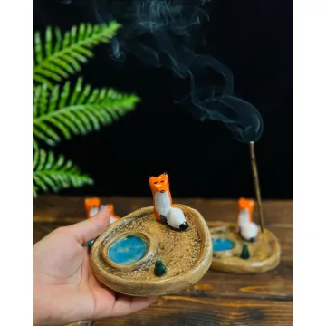 جاعودی طرح روباه فانتزی دست‌ساز – هدیه‌ای خاص و زیبا