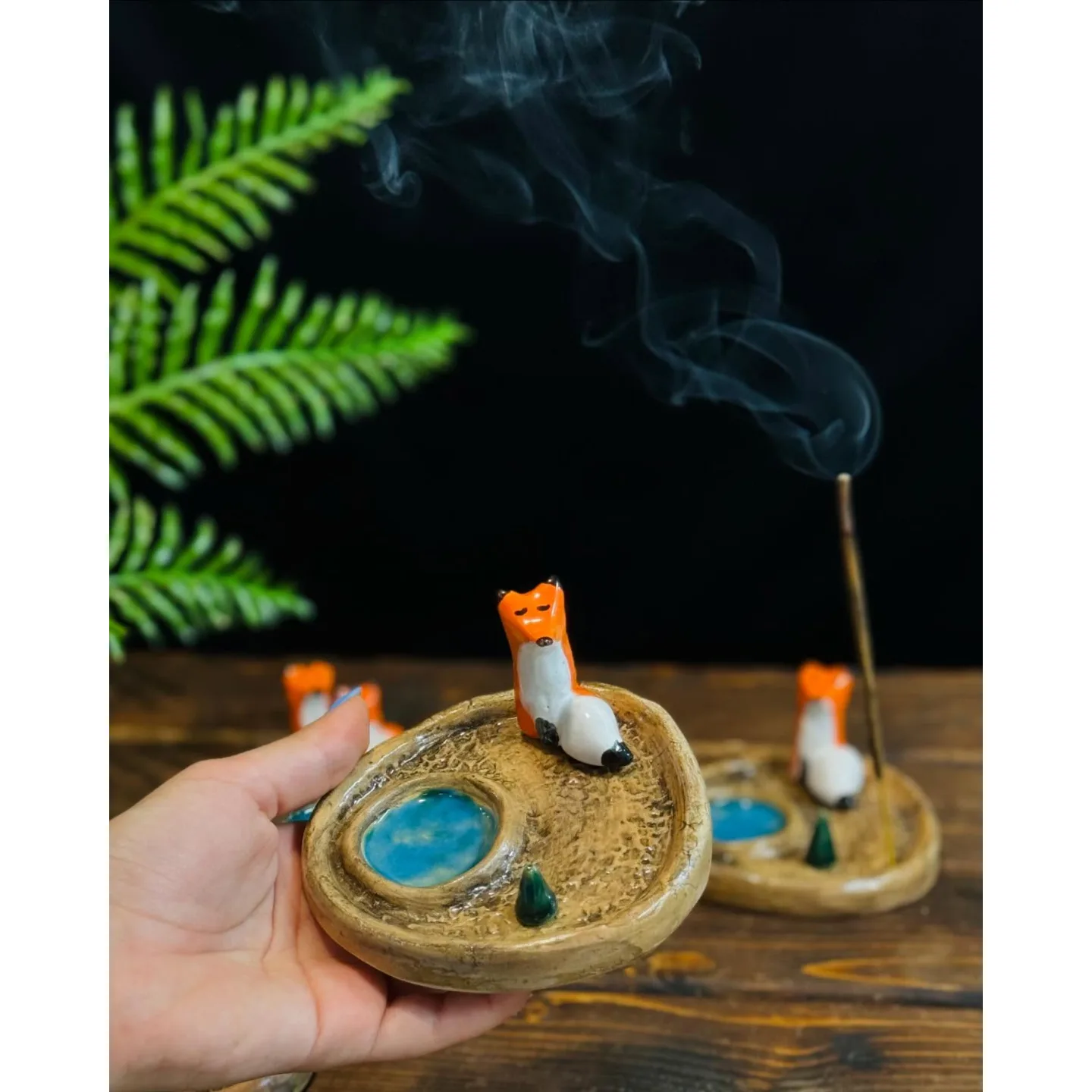 جاعودی طرح روباه فانتزی دست‌ساز – هدیه‌ای خاص و زیبا