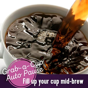 Mr. Coffee Black Coffee Maker 12 Cups Auto Pause and Carafe