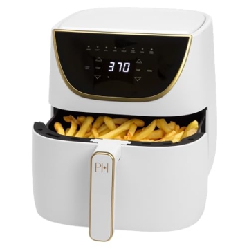 Paris Hilton 6-Quart Air Fryer: Stylish, Healthy Cooking with 8-in-1 Versatility