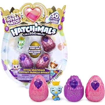 Hatchimals CollEGGtibles Royal Multipack with 4 Characters