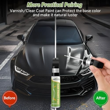Black Touch Up Paint for Car Wheels - Gloss Finish