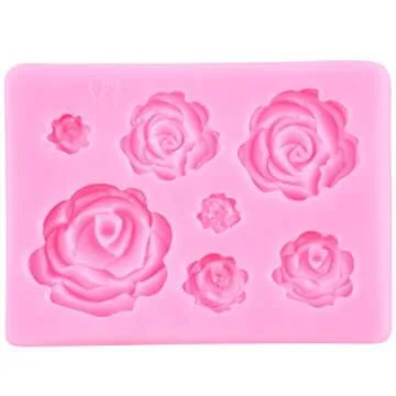 Bows Silicone Fondant Molds Set for Cake Decorating