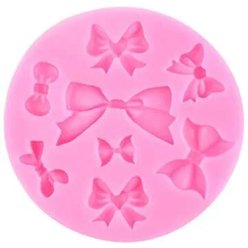 Bows Silicone Fondant Molds Set for Cake Decorating