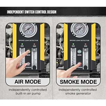 AUTOOL SDT206 Fuel Leak Diagnostic Tester for Vehicles