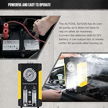 AUTOOL SDT206 Fuel Leak Diagnostic Tester for Vehicles