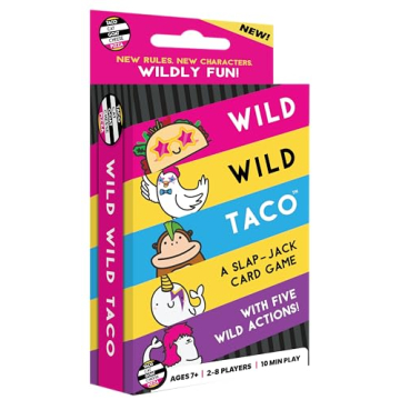 Wild, Wild Taco – by Taco Cat Goat Cheese Pizza - Hilarious, Fast-Paced Slap-Jack Card Game for Ki...