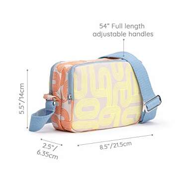 Eco Right Canvas Crossbody Bags for Women | Vegan & Waterproof