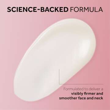 No7 Restore & Renew Multi-Action Face & Neck Serum - Anti Aging Face Serum for Women with Deep Wrinkle Repair - Collagen Infused with Hydrating Hibiscus Peptides & Hyaluronic Acid (1.69 Fl Oz)