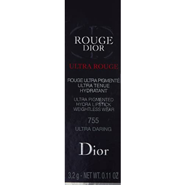 Rouge Dior Ultra Rouge 755 Daring Lipstick for Bold Looks