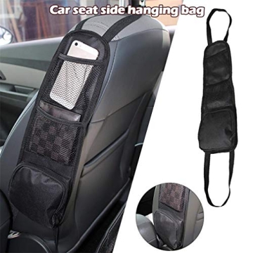 Top Car Seat Organizer with Multi-Pocket Design
