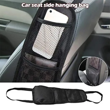 Top Car Seat Organizer with Multi-Pocket Design