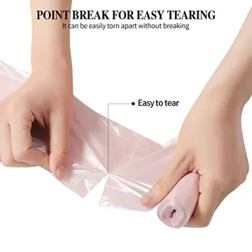 Stylish 200-Count Gold Trash Bags for Home & Office