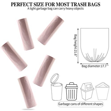 Stylish 200-Count Gold Trash Bags for Home & Office